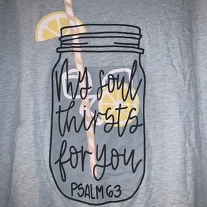 My soul thirsts for you 2X tshirt